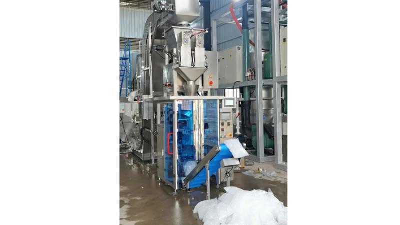 ماكينة تعبئة الثلج عبوة 2 كجم، سلسلة SK-L520